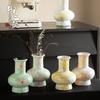Yusan Ni Modern Ceramic Vase: Elegant Small Fresh Flower Arrangement for Living Room or Hotel Decor.