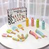 Kids Pretend Play Kitchen Toys Simulation Ice Cream Wooden Food Set Pretend Cooking Game Educational Toys For Toddlers Girl Gift