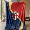 Coperta in Morbido Pile di Flanella Bologna FC Leggera Accogliente Calda Coperta da Lancio per Divano Letto Decorazione Casa