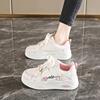 CRLAYDK Cute Womens Sneakers Walking Flat Low Top Casual Lace Up Platform Tennis Fashion Shoes Classic Skateboard Trainers