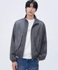 Misekiseoul Men Side Panel Track Jacket Charcoal