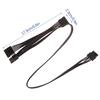 5 Pin To 3 Sata Hard Drive Hdd Peripheral Power Cable For V550 V650 V750 V850 V1000 V1000 Modular Power Supply