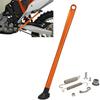 JFG RACING Dirt Bike Kickstand Side Stand Forging Aluminum With Springs For XC XCW XCF EXC EXCF 150 200 250 300 350 400 450 500 505 530 2008-2015