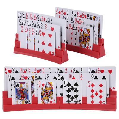 2pcs/1Set Expandable & Upgradeable Three-Layer Plastic Card Holder Without The Need for a Card,Interactive,Party & Holiday Games