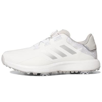 S2G Boa Comfortabele Slijtvaste Golfschoen Witte Sneakers GV9781