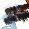 New Belt Men's Cowhide Alloy Automatic Buckle Belt Casual Pattern of Young and Middle-aged Waistband