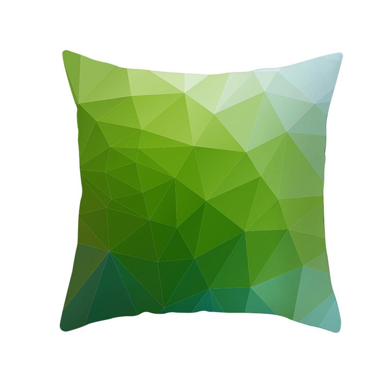 Household Products Colorful Printed Geometric Mirror Space Pillow Case Cushion Waist Pillow Case