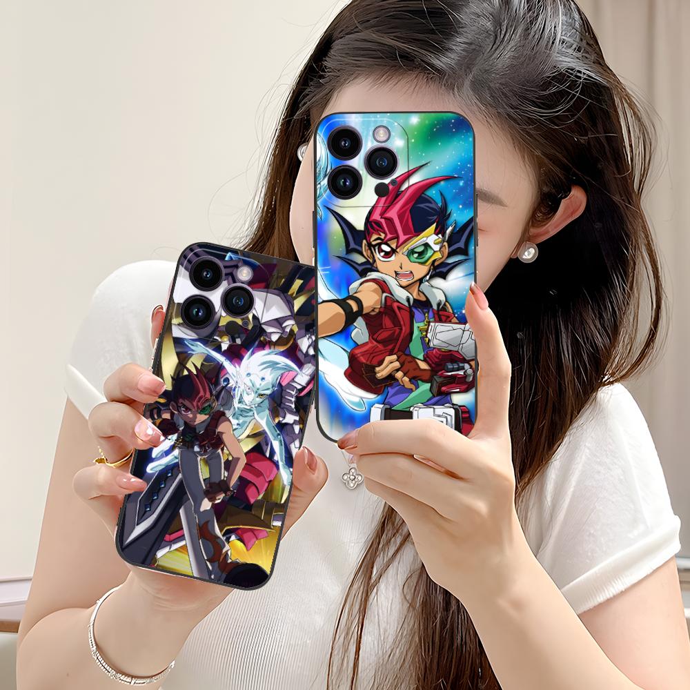Yugioh Yuma Tsukumo Mobile Phone Case for iPhone 17 16 15 14 13 12 11 X XR XS 8 7 Air Pro Max Plus Mini Colorful Cover Luxury