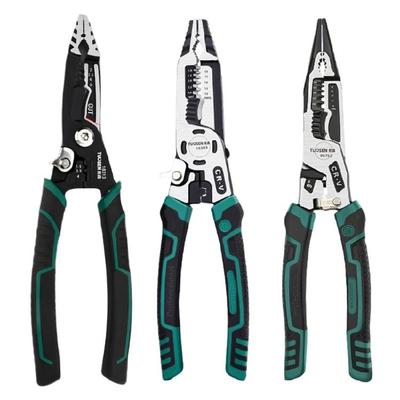 Professionelles Elektriker Drahtwerkzeug Kabel Drahtabisolierzange Schneider Crimpzange Automatisch Multifunktional Crimp-Abisolierzange