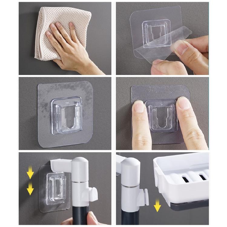 Durable Rotatable Soap Storage Box Multilayer Soap Holder Household Easy to Use