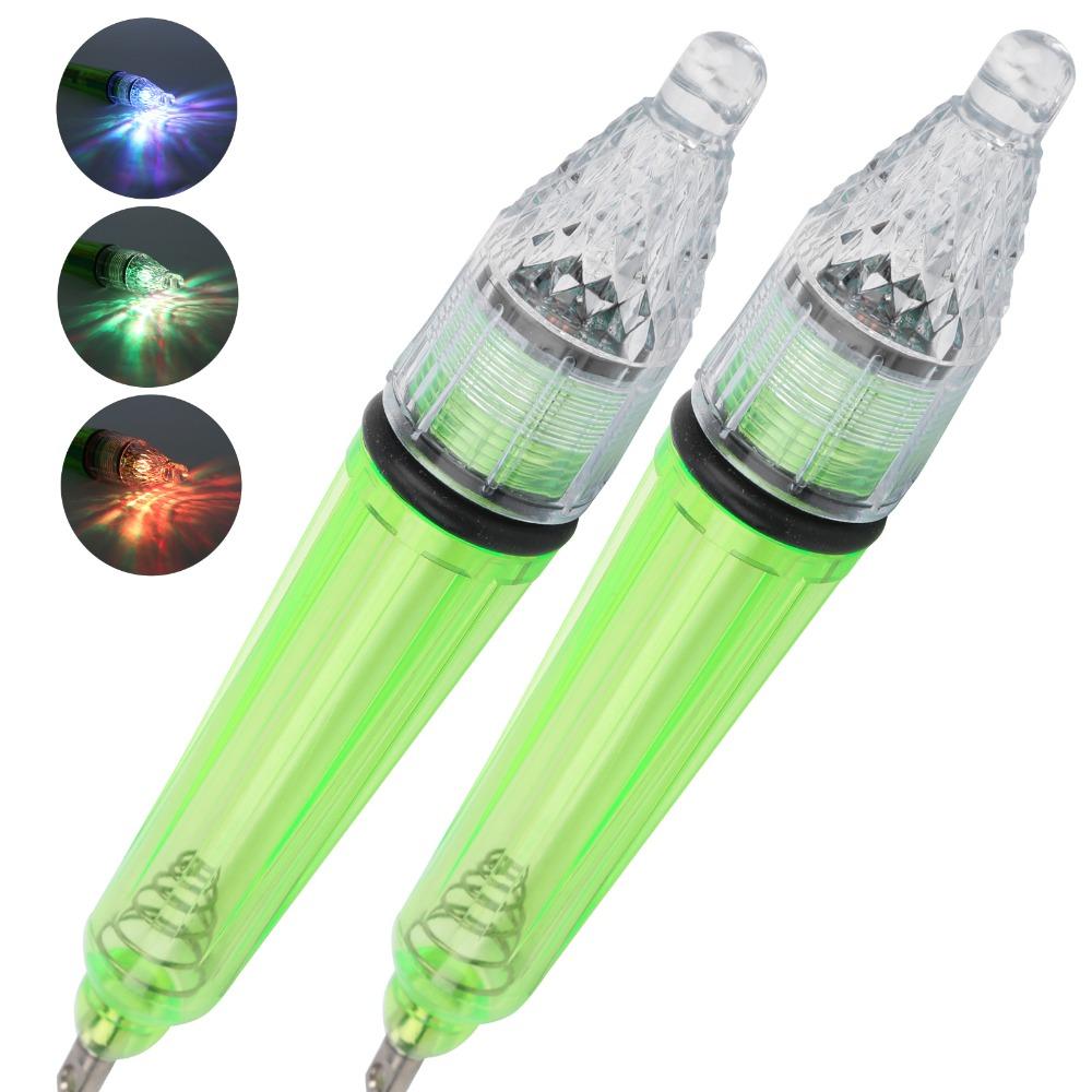 5 Stück 16,5 cm LED Köderlicht Wasserdichte Angelköderlichter Tiefsee-LED-Licht Angelgeräte