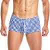 Cotton Striped Boxers Underwear Men Boxer Shorts Mens Underpants Home Shorts No Elastic Loose Lounge Pajama Shorts