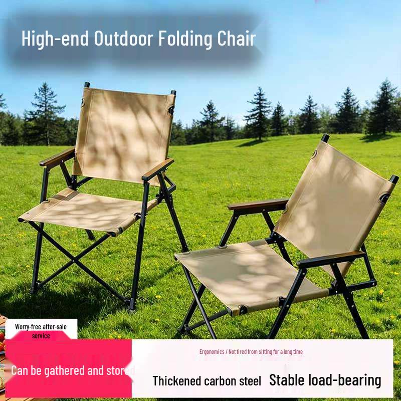 Kermit Outdoor Folding Chair: Camping, Fishing, and Beach Stool