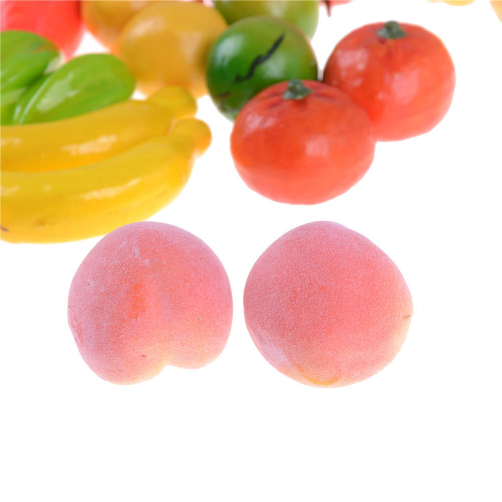 10Pcs Many Kinds Of Fruit Miniature Dollhouse Kitchen Decor Handmade Food Supply Home Decoration
