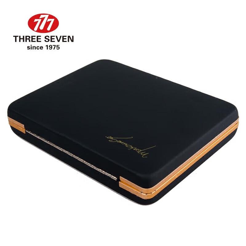 THREE SEVEN DS-637ZG 9-Piece Carbon Steel Manicure Set