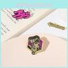 Jojo Anime Brooch Pin Vibrant Metal Badge Unique Cartoon Design For Lovers Fashion