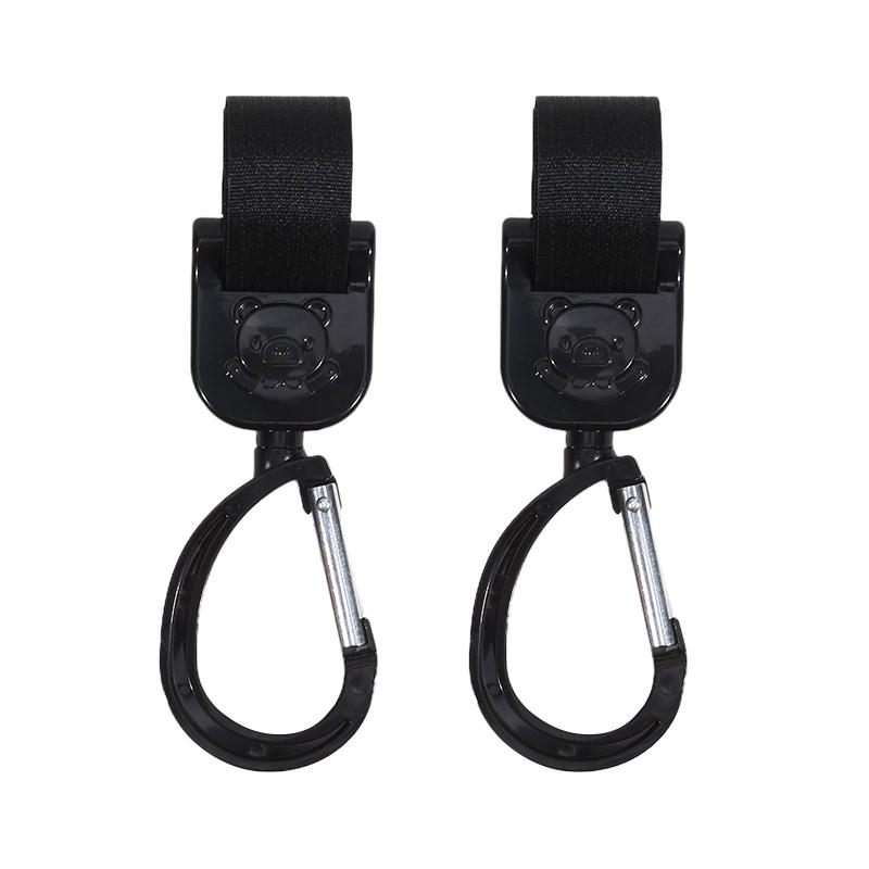 Ganchos Fortes Para Carrinho de Bebê Pacote com 2 Sem Arranhões Duráveis Cabide Multiuso Para Sacolas de Compras e Bolsas