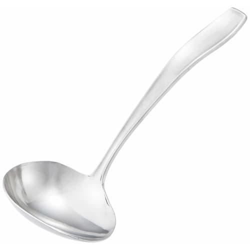 

Endo Shoji Commercial Lilac Side-Mount Sauce Ladle, SUS304 Stainless Steel, Made in Japan, OLI02102