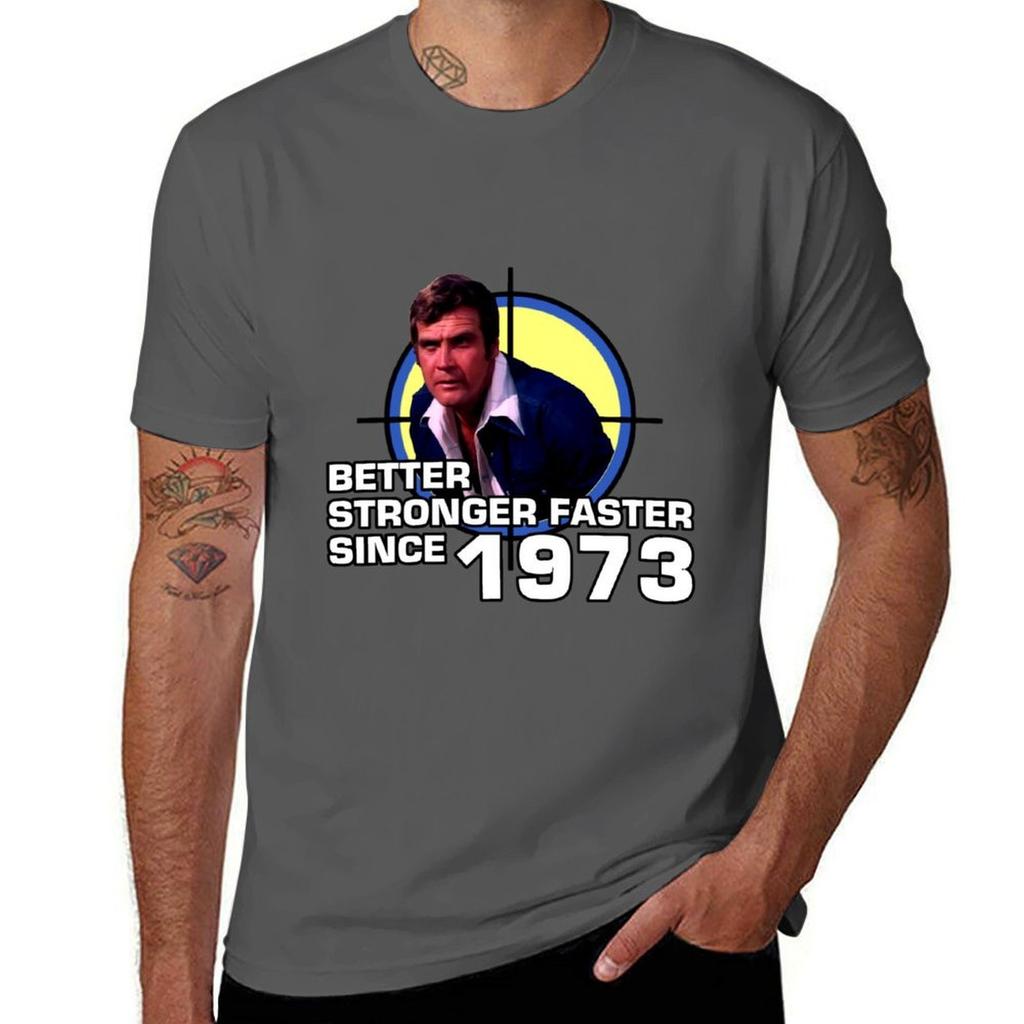 Better Stronger Faster TShirt Casual Minimalist Short Sleeve Top TShirt