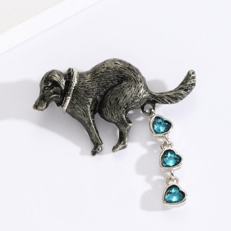 Fashionable Dog Poop Brooch Adornment Designed for Comfort and Durability Enhances Your Look with a Touch of Humor