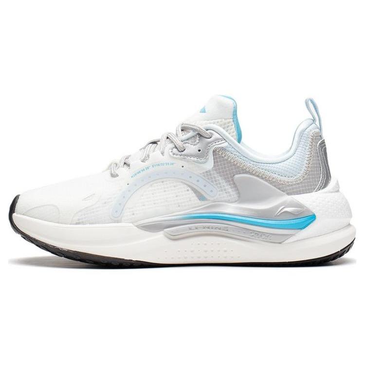 

Новые кроссовки LiNing Starfire 3 с амортизацией, противоскользящие и износостойкие, с низким верхом, спортивные, повседневные, женские, бело-серые AGLS062-5 35.5