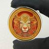 Spilla Commemorativa Colorata per lo Zodiaco Cinese, 12 Monete Zodiacali, Colorata, Spessa, Piccolo Regalo per Attività di Vendita Assicurazioni, Regalo Zodiacale