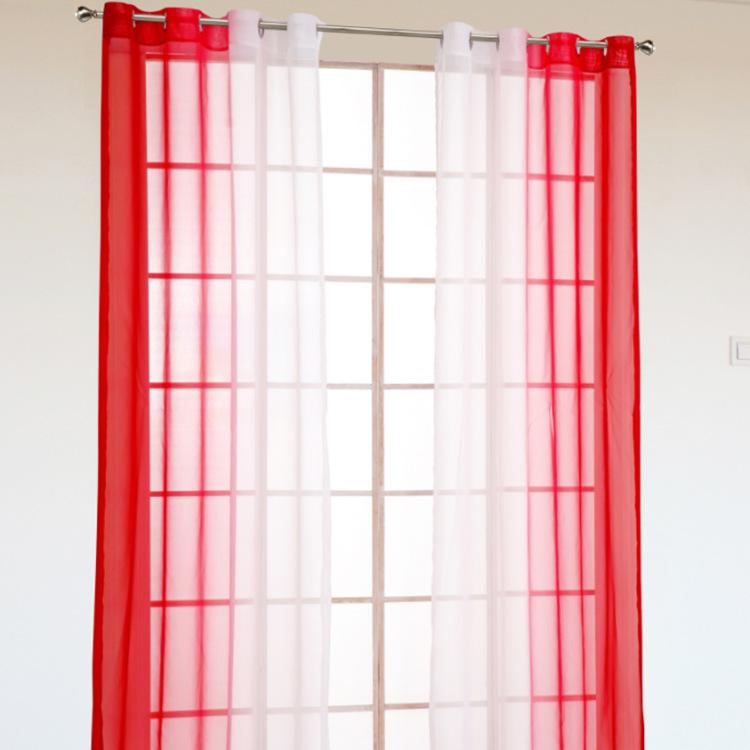 Yarn Transition Color Domestic Transfer Printing Curtain Window Screen Ht-014A