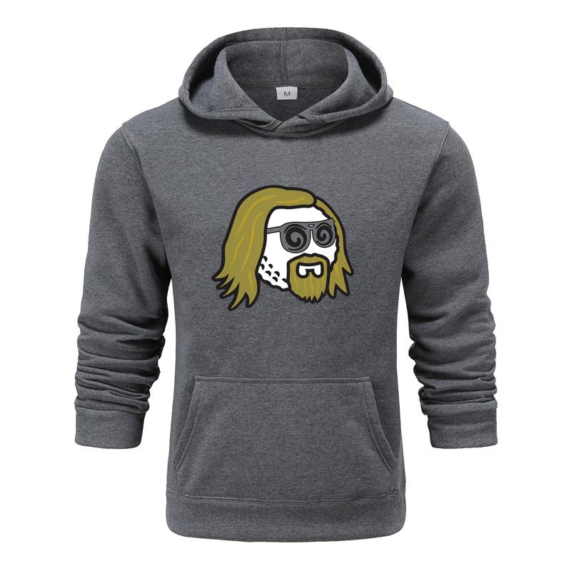 Autumn and Winter New Designer Printed Clothing Men's Hoodie Couple Pullover