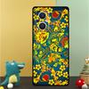 Russian Scarf Floral Case For OPPO Reno 15F 13F 14F 12 11 F 10 14 15 Pro 7 8 Lite OPPO Find X9 X8 X6 X5 Pro Cover