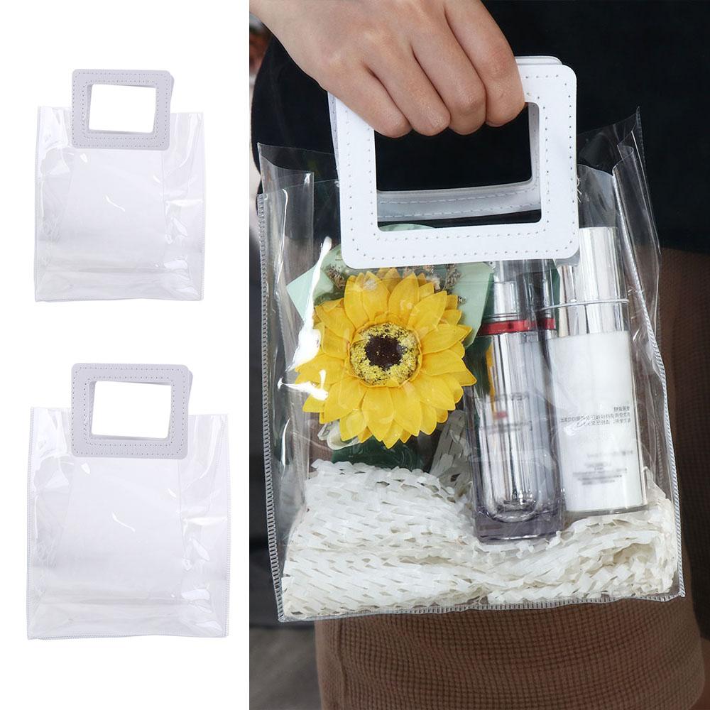 

Storage Bag Tote Bag Wedding Candy Bag PVC Transparent Bag Fashion Jewelry Bag Outdoor Large