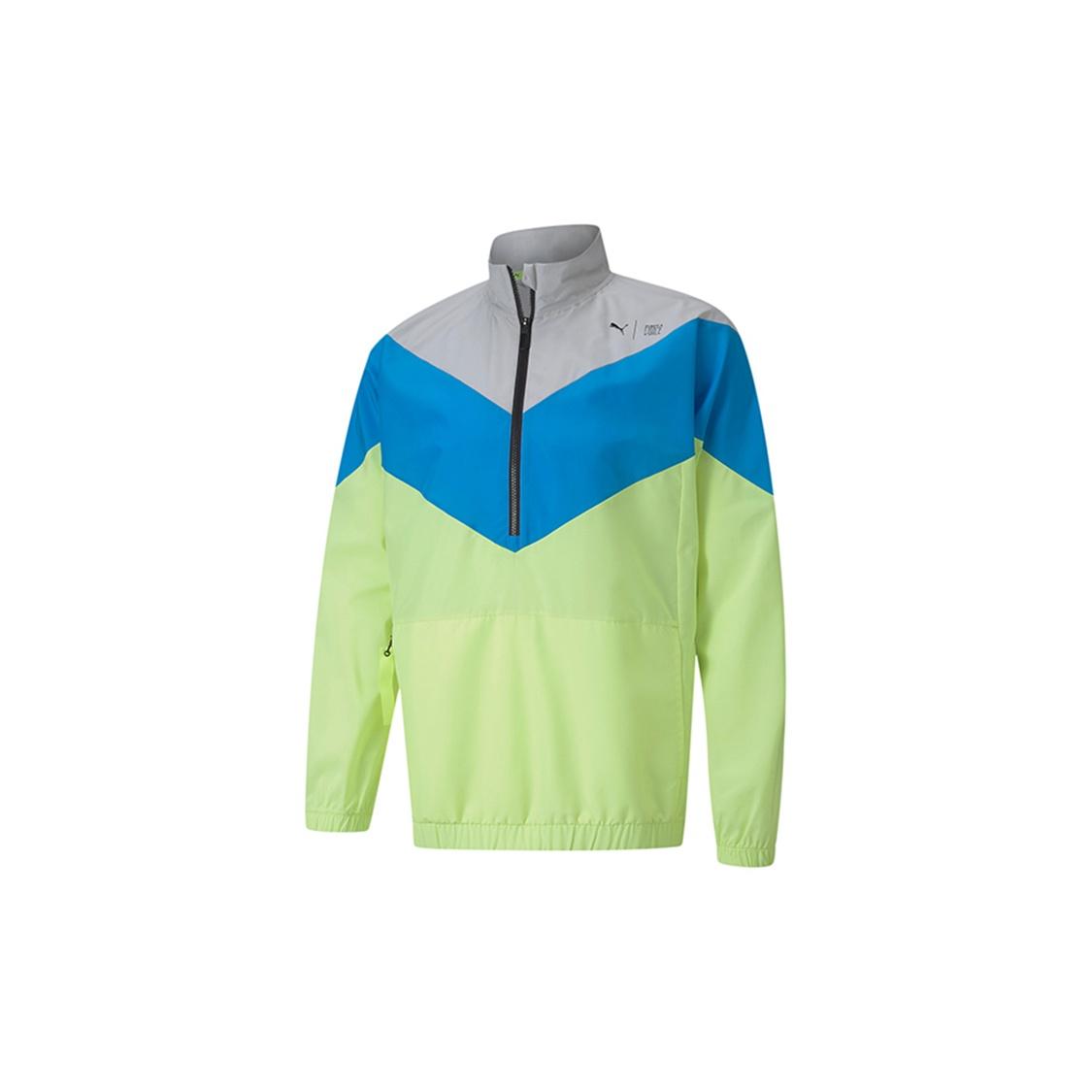 PUMA X First Mile Xtreme Woven Training Jacket Green Men s 519455-03 S