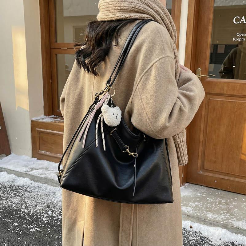 Urban Minimalist Pu Tote Bag For Daily Commute With Multiple Compartments