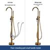 Beierlan LY196 Brass Floor-Standing Bathtub Faucet