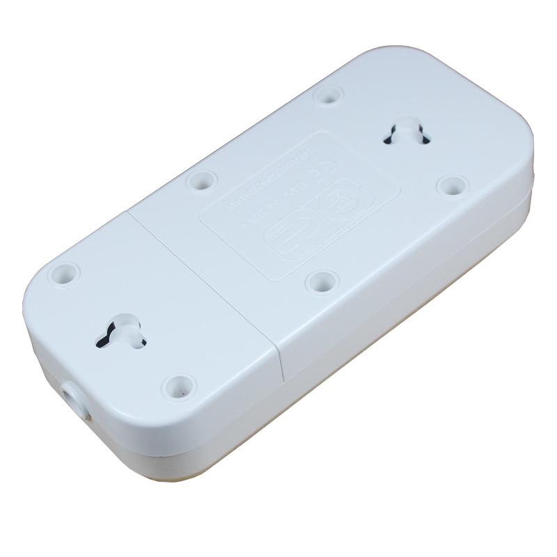 European Power Strip with USB Socket 5V2A - German Standard for Russia, Ukraine, Kazakhstan (P-02)
