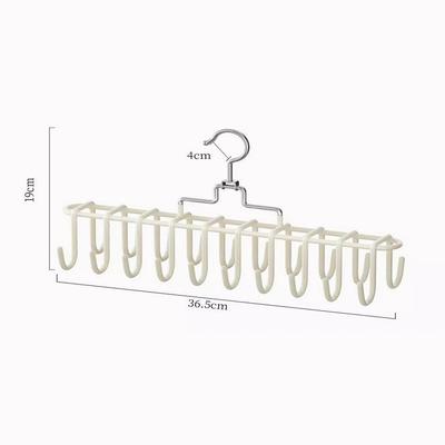 Strap Underwear Storage Hooks Wardrobe Organizer Artifact Stainless Steel Dipping  Hooked Silk Hanging Scarf Organization Hook