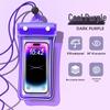 Waterproof Floating Phone Pouch with Airbag, Touchscreen Compatible, Ideal for Swimming, Rafting, and Rainproof for Food Delivery Riders.