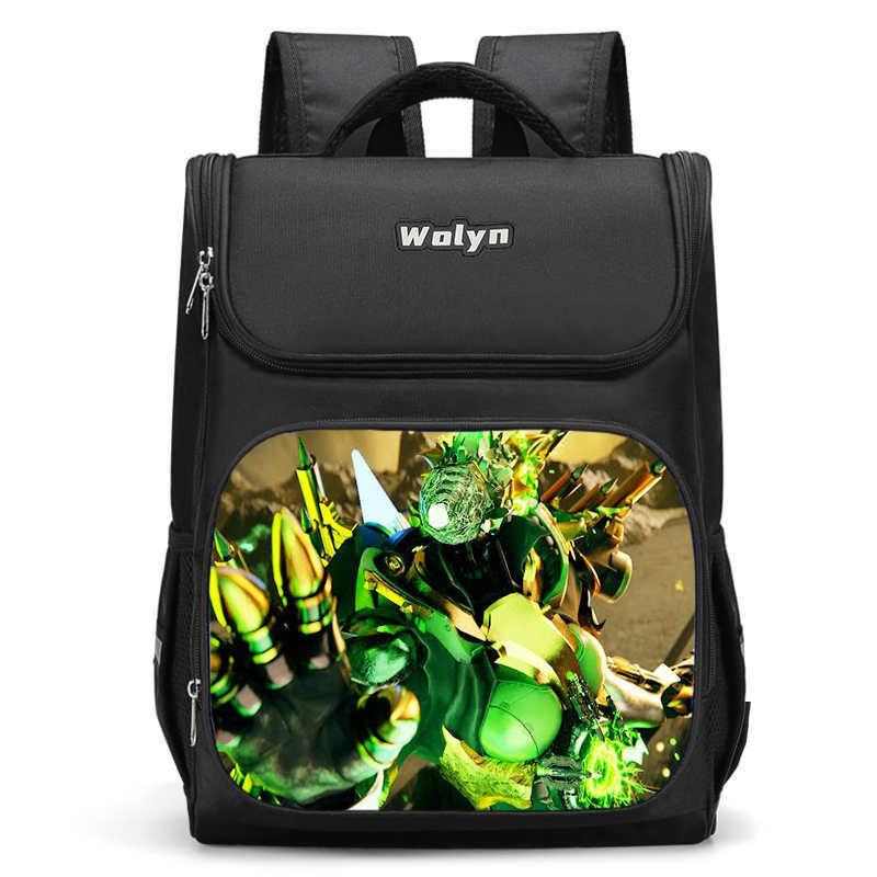 Trendy Oxford Cloth Backpack For Elementary School Students Large Capacity Design