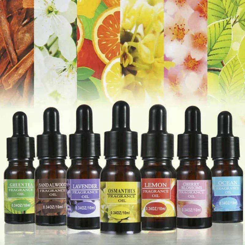 1PC Car Perfume Refill Liquid Flavor Essential Oil with Dropper Car Air Freshener Refill For Air Humidifier Home Auto Fragrance