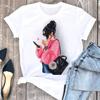 3d Printing Pattern Printing Women's Short-sleeved T-shirt Tops Casual Fashion Style Clothing