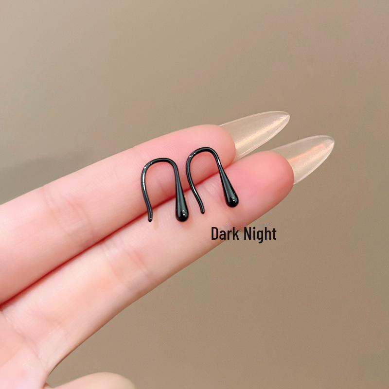 High-end Colorful Geometric Ceramic Earrings - Comfortable for Sleeping, Unique Design.