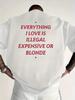 2026 Nieuw Grappig Alles Wat Ik Leuk Vind Is Illegaal Mannen Ademend Print Korte Mouw Streetwear Heren T-shirt Top