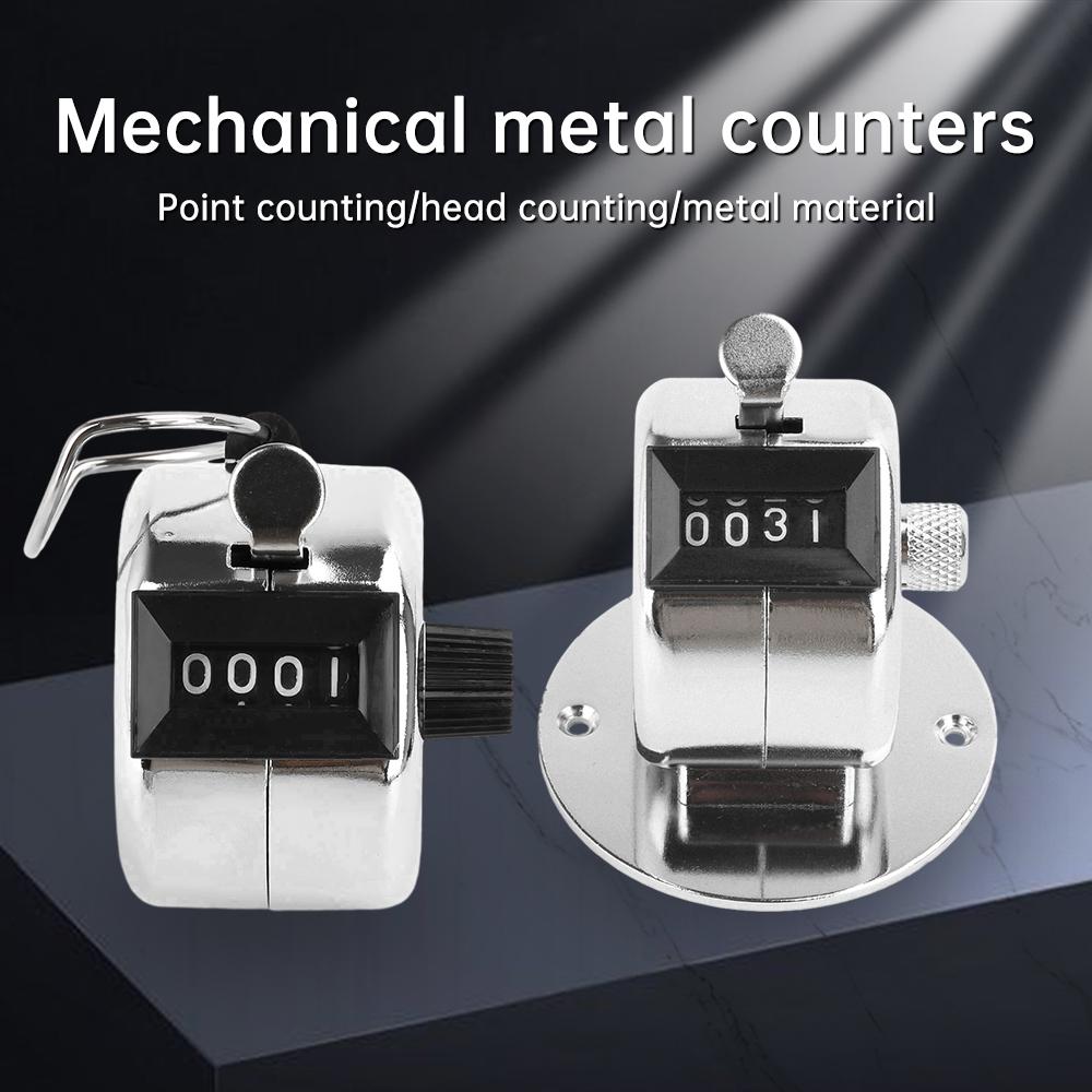 4-Digit Hand-Held Digital Tally Counter Golf Clicker Training Mini Mechanism Number Counter for Sports And Games 1