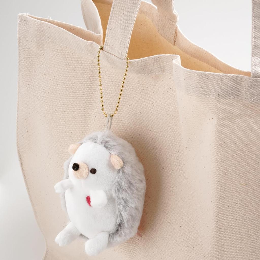 Skater Plush Ball Chain Mascot Pompon's Hedgehog ZBCM1-A