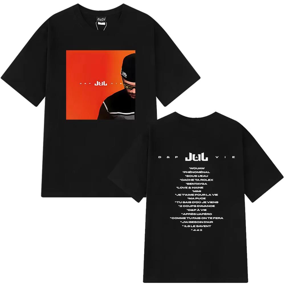 Men's and Women's Pure Cotton T-shirts of 2025 By Rapper Jul Are Comfortable, Breathable Must-have for The Holiday Season Ins
