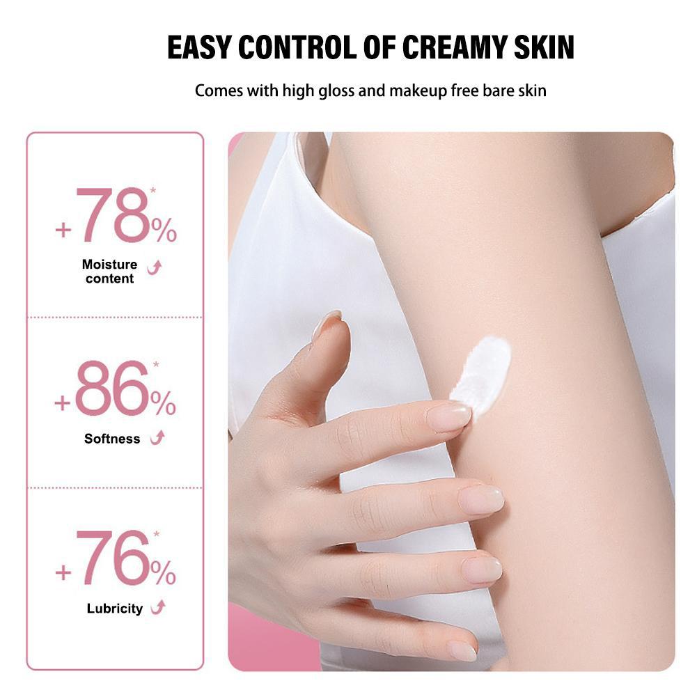קרם הבהרת גוף מיידי משפר עור עמום, מבהיר, קונסילר, לחותי, לעור כהה, לבן S8S7