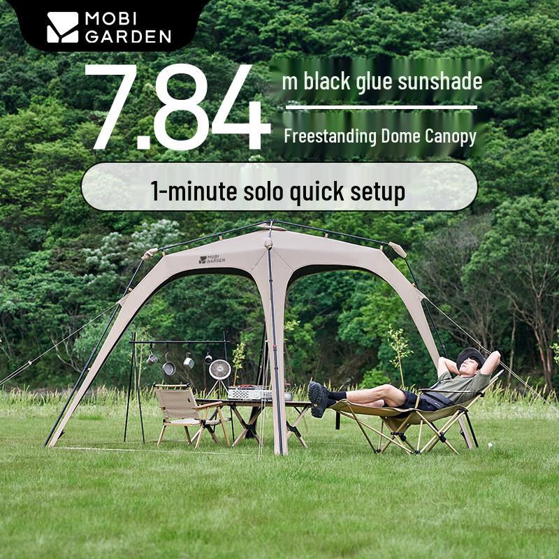 MOBIGARDEN Quick Open Camping Sunshade Tarp