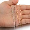 1Meter Stainless Steel Stick Chains for Jewelry Making Bracelet Necklace Gold  Chain Anklet Accessories Components DIY No Fade