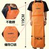 Breathable Mowing Apron Logging Protective Apron Splash-proof Water and Oil-proof Adjustable Length Unisex Two Fabrics