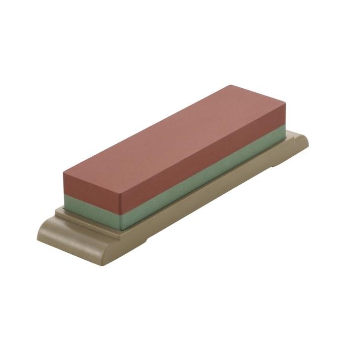 Takagi Kantetsu Knife Sharpening Stone Coarse/Medium #220/1000 (Green/Beige)