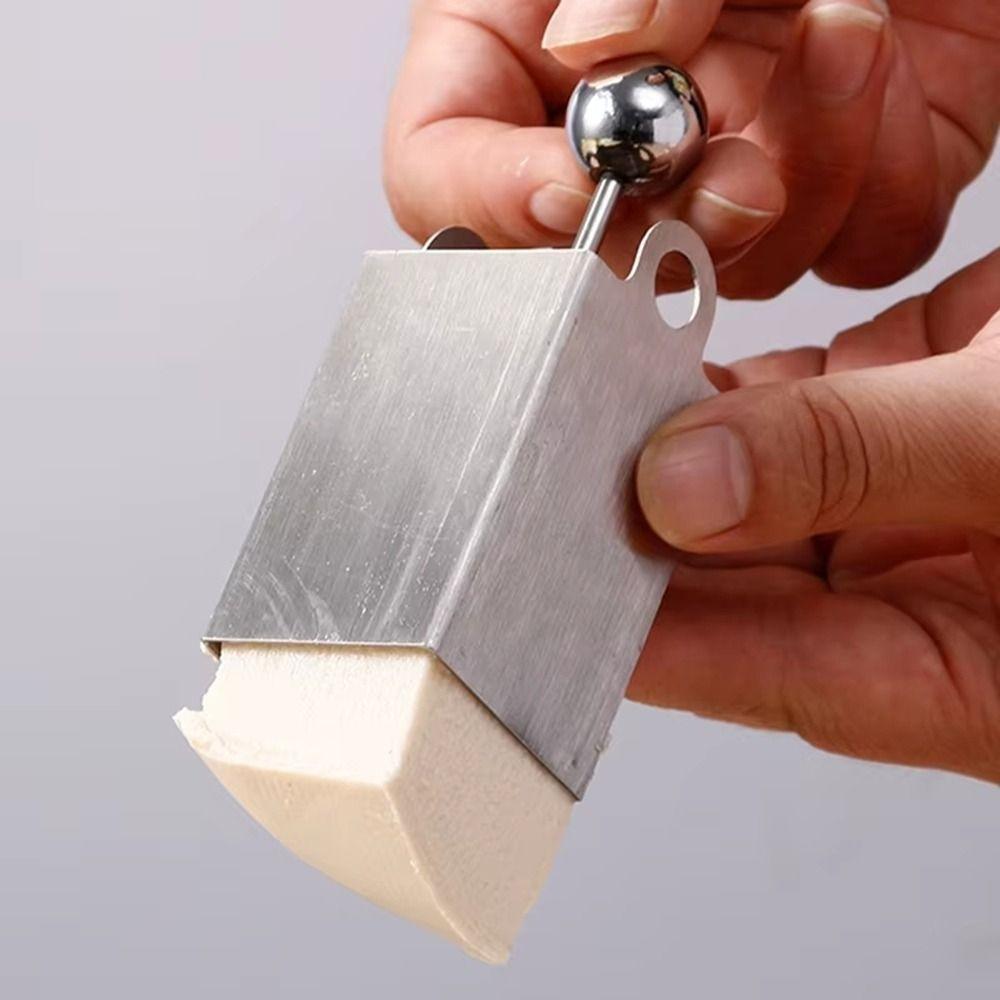 Stainless Steel Tofu Shredding Mold Square Tofu Press Mold Chrysanthemum Shape Slicer Home Use